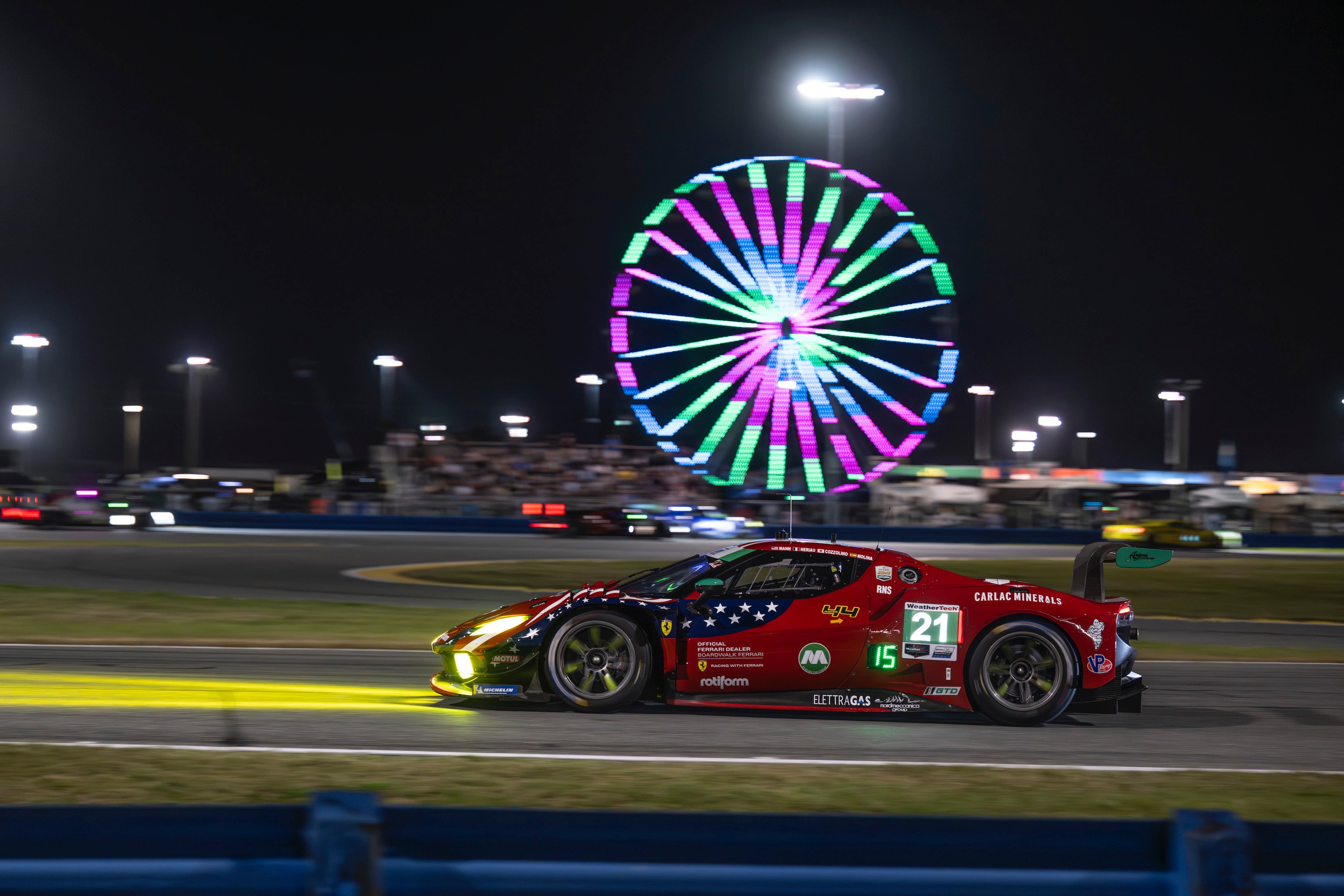 AF Corse second in the 24 Hours of Daytona 2024 AF Corse IT