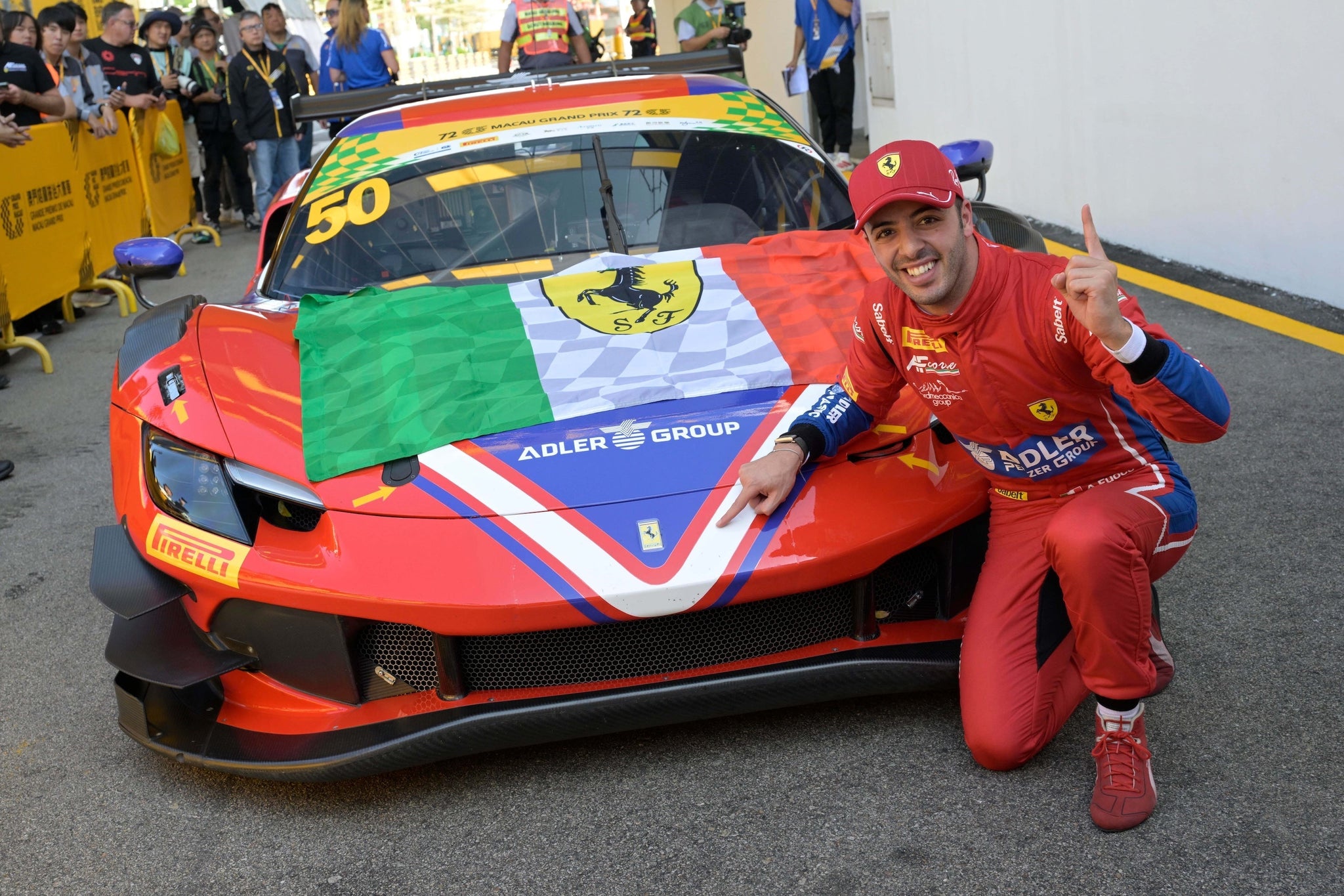 Ferrari, AF Corse e Fuoco campioni del FIA GT World Cup a Macao
